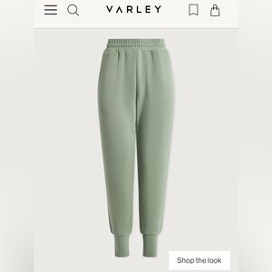 Varley DoubleSoft Light Sage Jogger